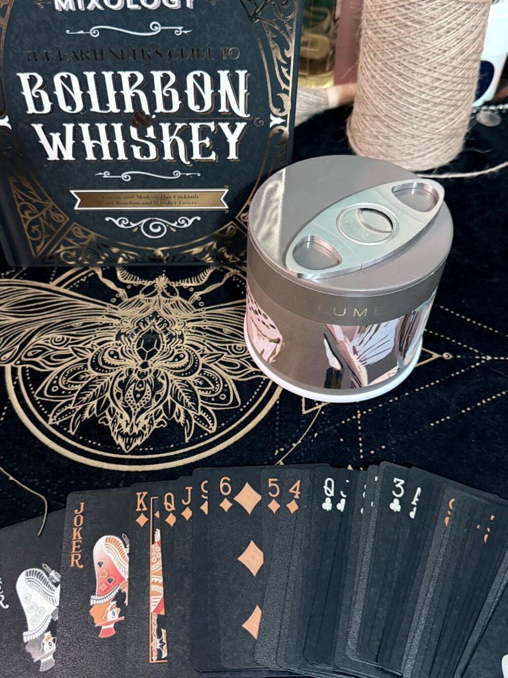 NWT Premium Guy’s Night In Gift Set Bundle - Mixology, Candle, Cigar & Cards